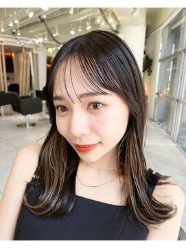 メゾンアクア 表参道(Maison ACQUA) 似合わせシースルーバング　青山　表参道　前髪　似合わせカット