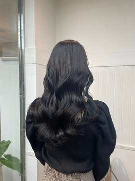 ナンバー アンフィール 渋谷(N° anfeel) 【HIKARU】@hikaru_cut 韓国ヘアー横顔美人ツヤ髪/渋谷駅5分