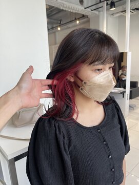 アライブ ハラジュク(ALIVE harajuku) グラデーションカラーバレイヤージュインナーカラー　ryota