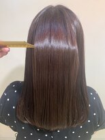 アズール 草加(azule)&nbsp;ご褒美カラー♪髪質改善カラーレッドブラウン[草加／草加駅東口]