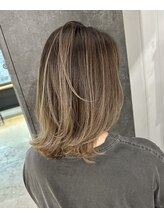  白髪ぼかしハイライト 』―気になる白髪が目立たず、理想の髪色へ―【荻窪/西荻窪/ショート/白髪ぼかし】