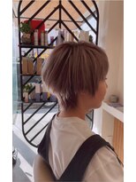 ザイエロー(THE YELLOW)&nbsp;ハイトーンのマッシュウルフ♪