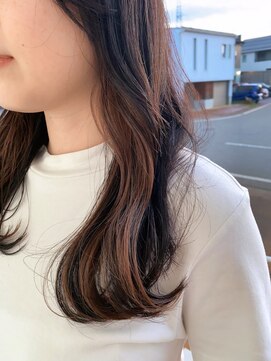 アメイジングヘアー 美沢店(AMAZING HAIR) イヤリングカラー/ニュアンスカラー/ベージュ/20代30代40代