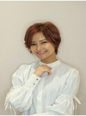 ゆるふわ ハンサム ショートスタイル
