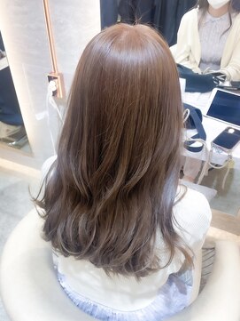 ロンド エスポワール 錦糸町(Lond espoir) 【momoka】韓国レイヤーカット顔周りくびれシアーカラー髪質改善