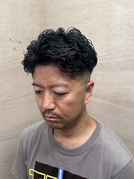 ヒロギンザ 田町店(HIRO GINZA) フェード×パーマ