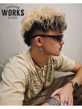 ワークス ヘアデザイン(WORKS HAIR DESIGN) デザインブリーチカラーパーマ