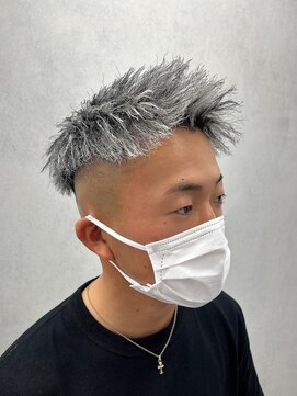 ルースト 西院店(ROOST) パイルツイスト×ホワイトハイライト