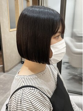 シア 春日部店(SHEER) 前下がりミニボブ/SHEER春日部店