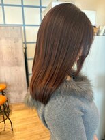 ネウィ 八王子(newi)&nbsp;髪質改善酸熱トリートメント 艶感グレージュ