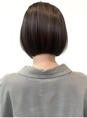 ハイライトバレイヤージュダブルカラーボブカット30代40代