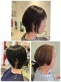 美容室ぱふ 土浦店&nbsp;大人ショートボブ！トップにはボリュームを！襟足にはくびれを！