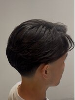 グルーマーズトウキョウ 渋谷店(GROOMER/S TOKYO)&nbsp;ラフカール　センターパート　ニュアンスパーマ