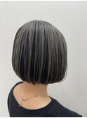 【北見】#ボブ#アンブレラ#ブリーチカラー