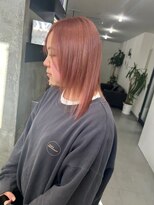 キング 高槻(K!ng)&nbsp;ハイライトカラーミルクティーベージュレイヤーカット