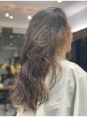 ナチュラルウェーブロング