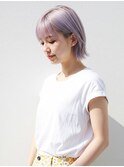 ラベンダーグレージュ_ヘルシーボブ(梅田)