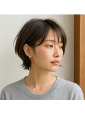 ふんわりショートレイヤー 20代 30代 40代 50代 60代 髪質改善