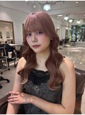 韓国スタイル/ラベンダーベージュ/髪質改善