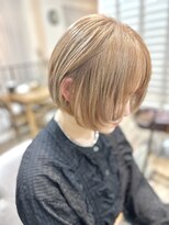 ラウラアンドロー(LAURA&RO) ミルクティーベージュダブルカラーインナーカラーケアブリーチ