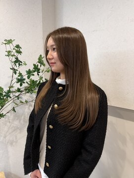 ウタリ(utari) 大人のマロンカラー【難波 桜川/髪質改善】