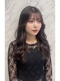 小顔へア/髪質改善/ブリーチなしカラー／ヘアアレンジ