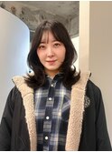 ミディアム×レイヤーカット