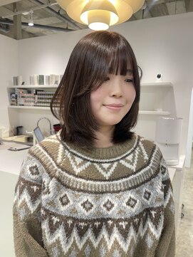 フィット ヒュー 千葉(fit hue) 似合わせカット/大人ガーリー/ダークアッシュ【千葉/千葉駅】