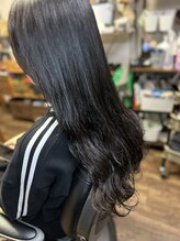 魔女の手仕事 ロングヘアデジタルパーマ復活の魔法