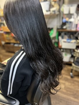 魔女の手仕事 ロングヘアデジタルパーマ復活の魔法