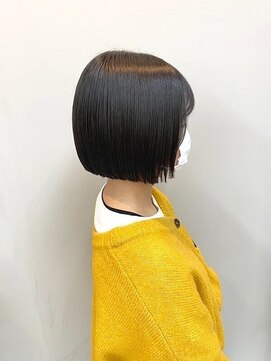 エルベ  茨大前店(elve) 黒髪ミニボブ