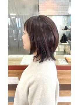 トップヘアー 中庄店(TOP HAIR fuapua) ミディアムレイヤー