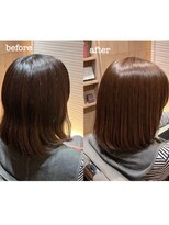 カラー&髪質改善＆ヘッドスパ専門店&nbsp;ベージュ系カラー