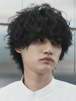 バイフィフス 原宿/表参道(by fifth)&nbsp;原宿ツイストスパイラルパーマメンズカットラウンドマッシュ