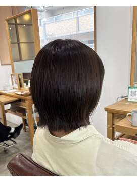 サロン(SALON) くびれボブ/オリーブブラウン