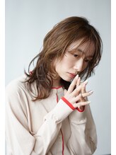 パプス ド コワフュール 中山寺店(Pap's de coiffeur)&nbsp;大人の抜け感レイヤーミディ