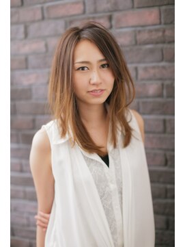 ゴールド ヘアメイク(GOLD hair make) フワボサミディー