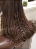 ラベンダーアッシュ×ハイライト