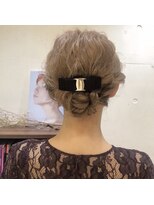 アピッシュ ギンザ(apish ginza)&nbsp;tomoヘア＊似合わせヘアアレンジ　お呼ばれアレンジ