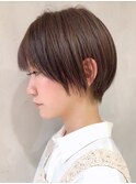 ラベージュショート_ことりベージュウォーターフォール_ba256791