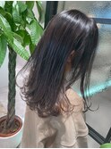 赤味なしグレージュカラー☆ワンカールミディアム