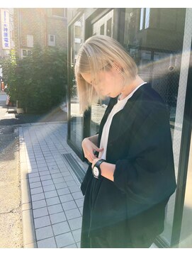 ドーター(daughter) 【daughter 尾花】ハイトーンボブ