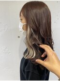 20代30代40代エギョモリくびれ韓流インナーカラー小顔