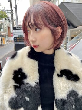 ヌード(NUDE) 「NUDE」#ショートボブ10代20代30代ボブショート 前下りショート