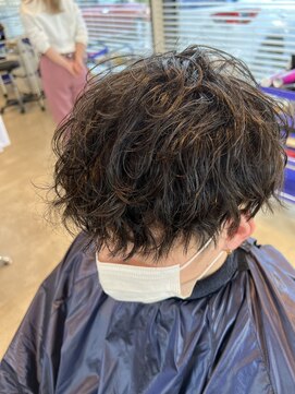 ラ メール ヘア デザイン(La mer HAIR DESIGN) マッシュ×スパイラルパーマ