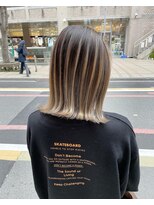 タオ 河原町(Tao)&nbsp;ボブとバレイヤージュ