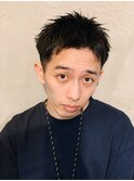 刈り上げ束感ショート