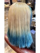 バジオットエイチ(BUZZIoT h)&nbsp;ハイトーンX水色グラデカラー