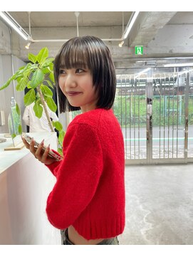 ニット(Knit) 切りっぱなしBOB