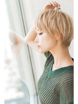 バルミー バイ エスドットブルーム 難波店(BALMY by S.BROOM) 【BALMY　難波】ハイトーンショート